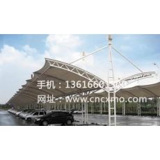 車棚、膜結構停車棚023