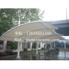 車棚、膜結構停車棚008
