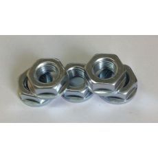 六角法蘭面螺母，M18x1.5，對邊27，厚度18，發電機，起動機配套