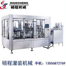 碳酸飲料礦泉水三合一灌裝機組最新設(shè)計的等壓（含氣）