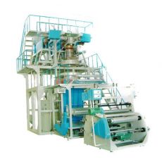 SJ-45x3、50x3型 三層聚丙烯（PP）、低密度聚乙烯（LDPE）、線形低密度聚乙烯（LLDPE）吹膜機組